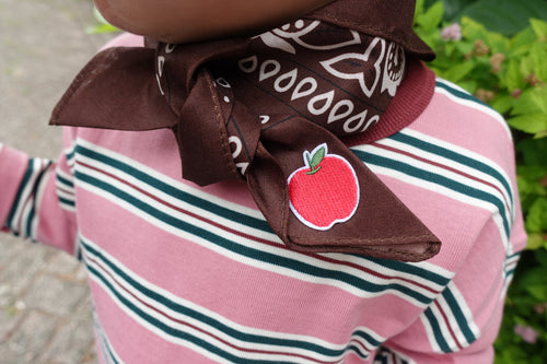 Apple Brown Bandana