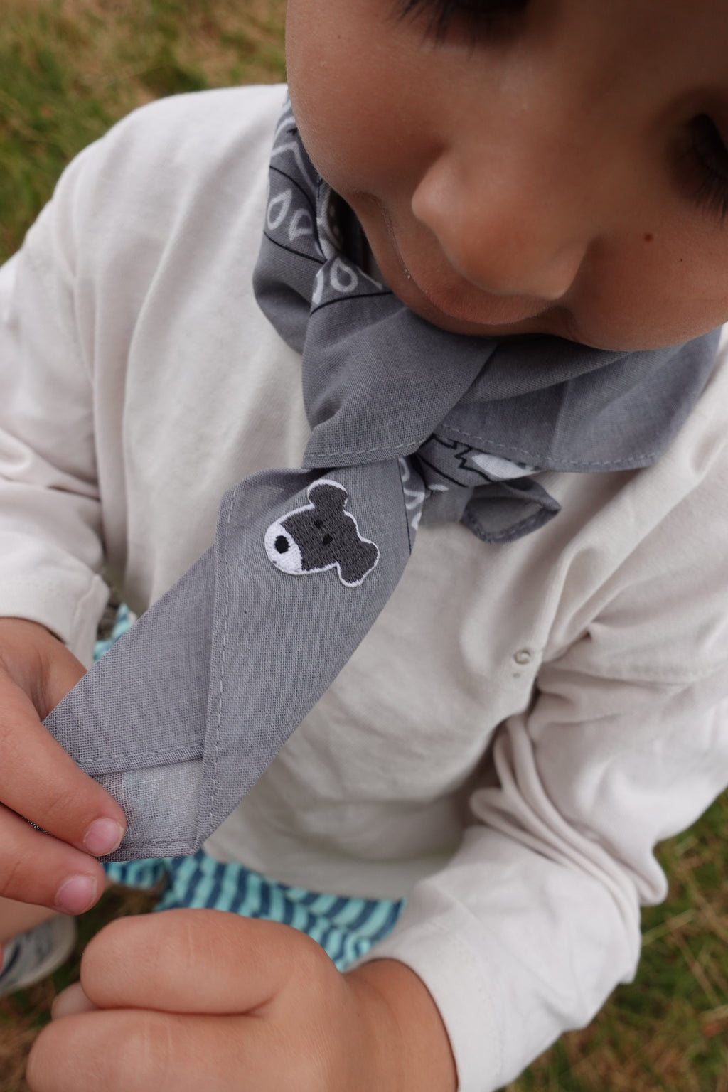 Doggy Grey Bandana