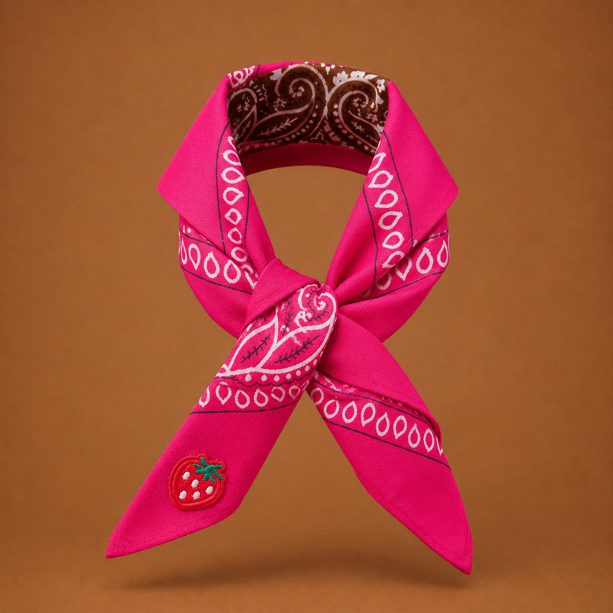 Strawberry Fuchsia Bandana