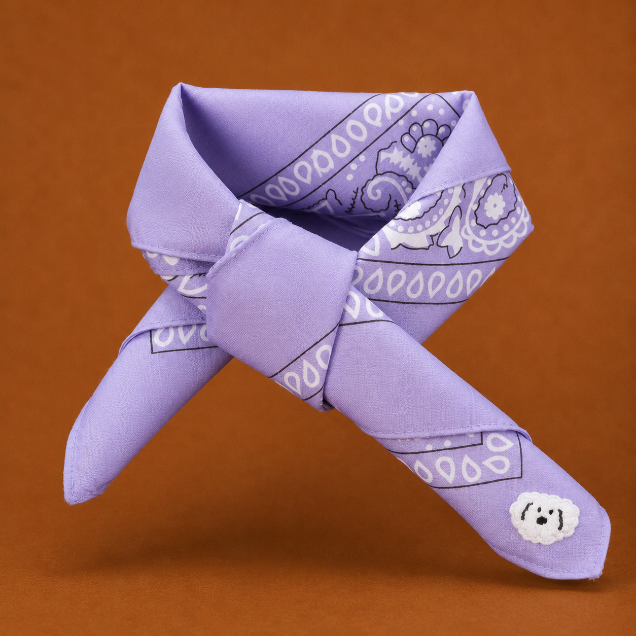 Doggy Lilac Bandana