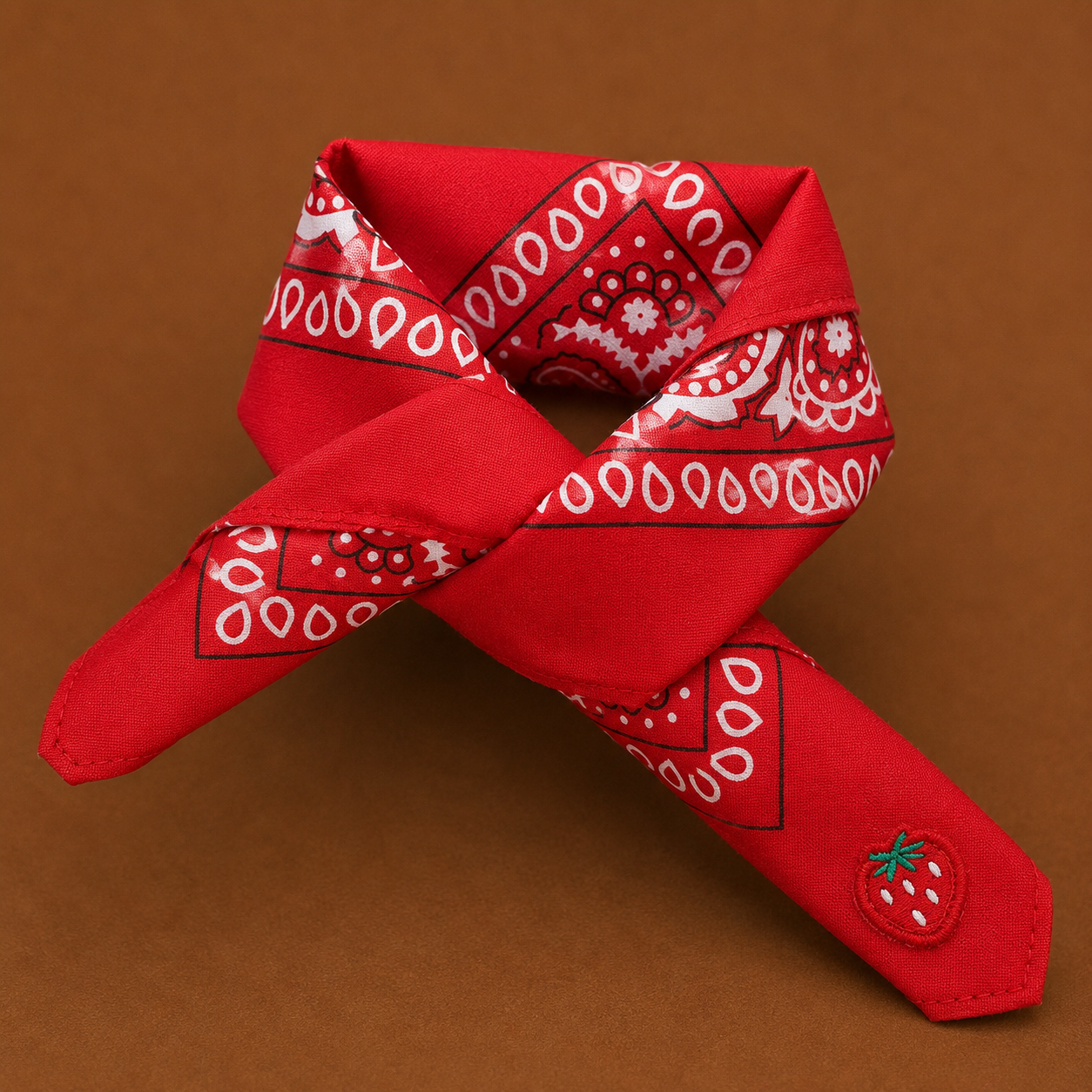 Strawberry Red Bandana