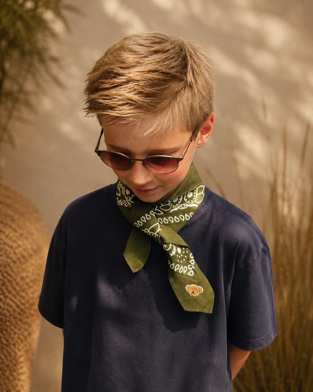 Doggy Green Bandana
