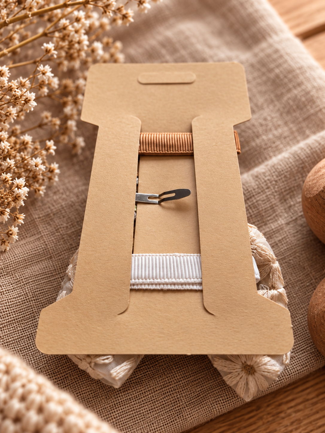 Achterkant Golden Meadow haarspeldjes set met bevestigingen - Tiny Ties